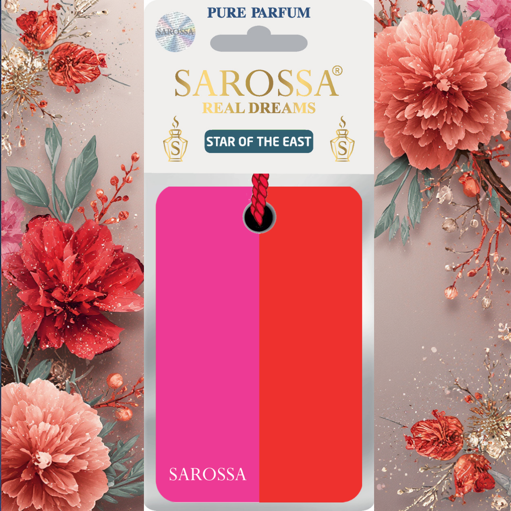 Kağıt Ortam Parfümü, Ortam Hava Temizleyici Ve Tazeleyici 30+ Gün Etkili Arabada Evde Ofiste Star Of The East