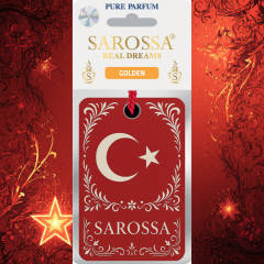 Kağıt Ortam Parfümü, Ortam Hava Temizleyici Ve Tazeleyici 30+ Gün Etkili Arabada Evde Ofiste Golden