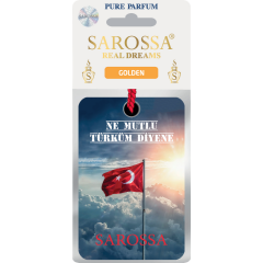 Kağıt Ortam Parfümü, Ortam Hava Temizleyici Ve Tazeleyici 30+ Gün Etkili Arabada Evde Ofiste Golden