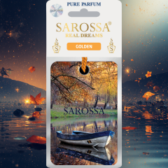 Kağıt Ortam Parfümü, Ortam Hava Temizleyici Ve Tazeleyici 30+ Gün Etkili Arabada Evde Ofiste Golden