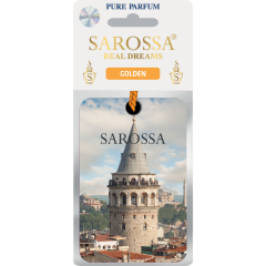 Kağıt Ortam Parfümü, Ortam Hava Temizleyici Ve Tazeleyici 30+ Gün Etkili Arabada Evde Ofiste Golden