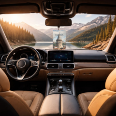 Kağıt Ortam Parfümü, Ortam Hava Temizleyici Ve Tazeleyici 30+ Gün Etkili Arabada Evde Ofiste Golden