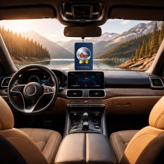 Kağıt Ortam Parfümü, Ortam Hava Temizleyici Ve Tazeleyici 30+ Gün Etkili Arabada Evde Ofiste Golden