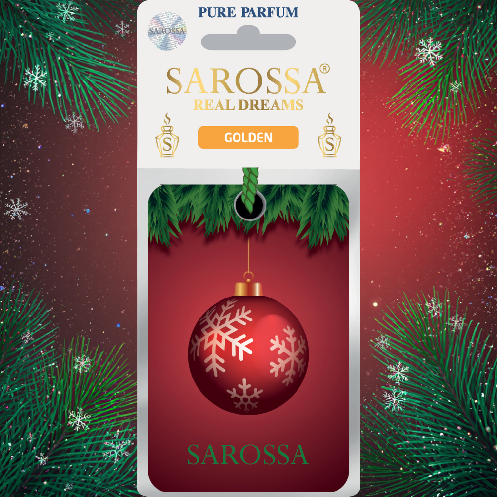 Kağıt Ortam Parfümü, Ortam Hava Temizleyici Ve Tazeleyici 30+ Gün Etkili Arabada Evde Ofiste Golden