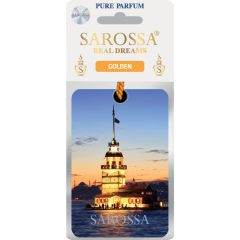 Kağıt Ortam Parfümü, Ortam Hava Temizleyici Ve Tazeleyici 30+ Gün Etkili Arabada Evde Ofiste Golden