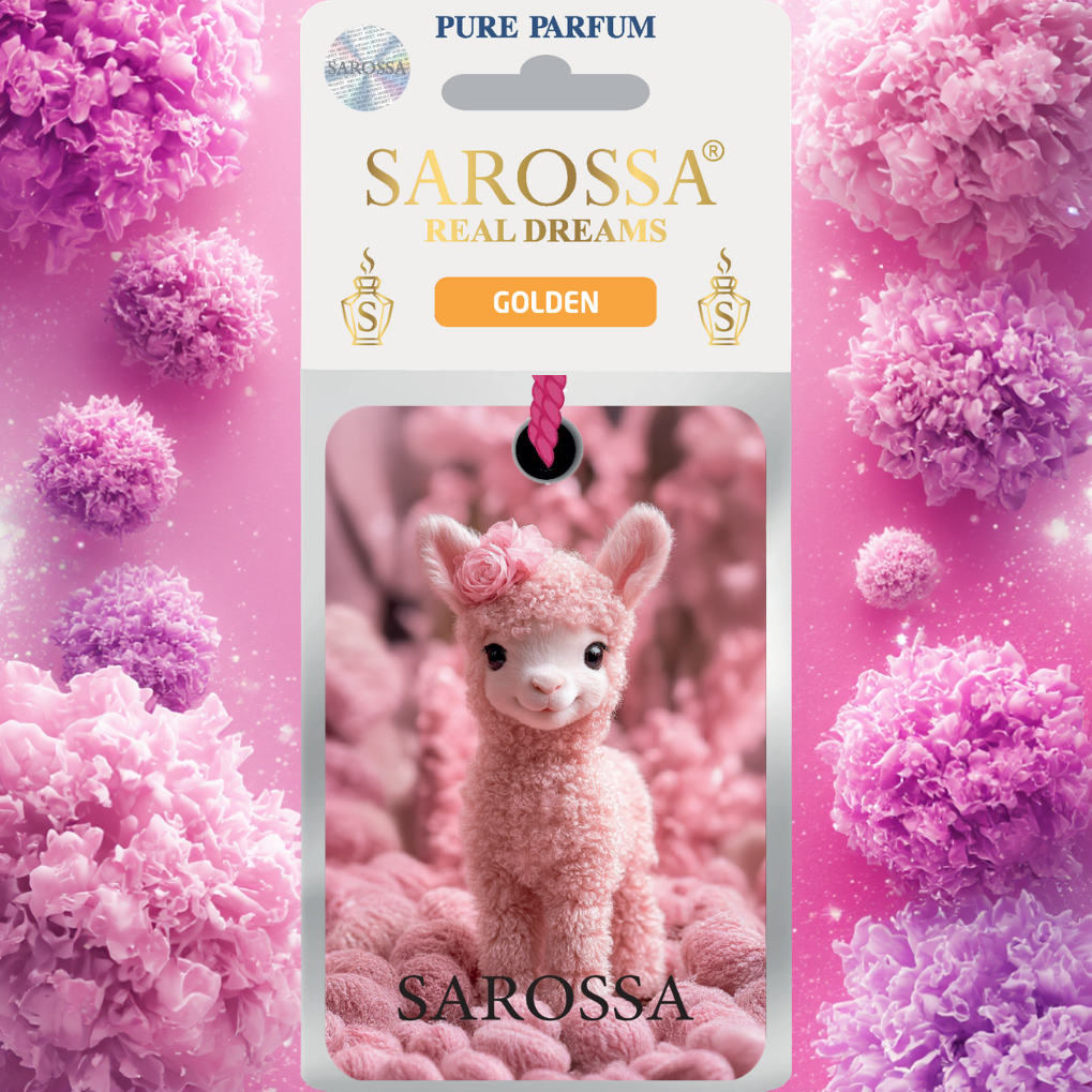 Kağıt Ortam Parfümü, Ortam Hava Temizleyici Ve Tazeleyici 30+ Gün Etkili Arabada Evde Ofiste Golden