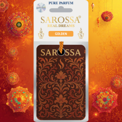 Kağıt Ortam Parfümü, Ortam Hava Temizleyici Ve Tazeleyici 30+ Gün Etkili Arabada Evde Ofiste Golden