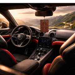 Kağıt Ortam Parfümü, Ortam Hava Temizleyici Ve Tazeleyici 30+ Gün Etkili Arabada Evde Ofiste Golden