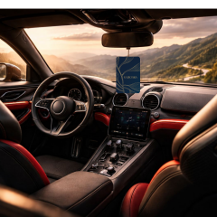 Kağıt Ortam Parfümü, Ortam Hava Temizleyici Ve Tazeleyici 30+ Gün Etkili Arabada Evde Ofiste Golden