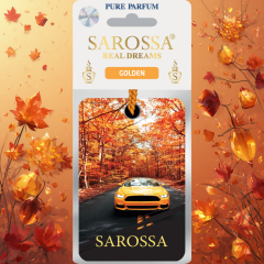 Kağıt Ortam Parfümü, Ortam Hava Temizleyici Ve Tazeleyici 30+ Gün Etkili Arabada Evde Ofiste Golden