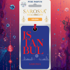 Kağıt Ortam Parfümü, Ortam Hava Temizleyici Ve Tazeleyici 30+ Gün Etkili Arabada Evde Ofiste Golden