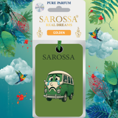 Kağıt Ortam Parfümü, Ortam Hava Temizleyici Ve Tazeleyici 30+ Gün Etkili Arabada Evde Ofiste Golden