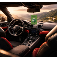 Kağıt Ortam Parfümü, Ortam Hava Temizleyici Ve Tazeleyici 30+ Gün Etkili Arabada Evde Ofiste Golden