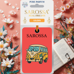 Kağıt Ortam Parfümü, Ortam Hava Temizleyici Ve Tazeleyici 30+ Gün Etkili Arabada Evde Ofiste Golden