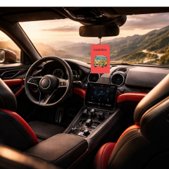 Kağıt Ortam Parfümü, Ortam Hava Temizleyici Ve Tazeleyici 30+ Gün Etkili Arabada Evde Ofiste Golden