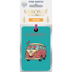 Kağıt Ortam Parfümü, Ortam Hava Temizleyici Ve Tazeleyici 30+ Gün Etkili Arabada Evde Ofiste Golden