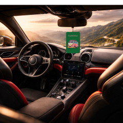 Kağıt Ortam Parfümü, Ortam Hava Temizleyici Ve Tazeleyici 30+ Gün Etkili Arabada Evde Ofiste Golden