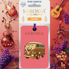 Kağıt Ortam Parfümü, Ortam Hava Temizleyici Ve Tazeleyici 30+ Gün Etkili Arabada Evde Ofiste Golden