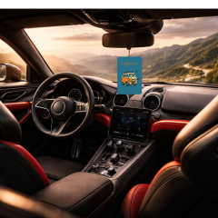 Kağıt Ortam Parfümü, Ortam Hava Temizleyici Ve Tazeleyici 30+ Gün Etkili Arabada Evde Ofiste Golden