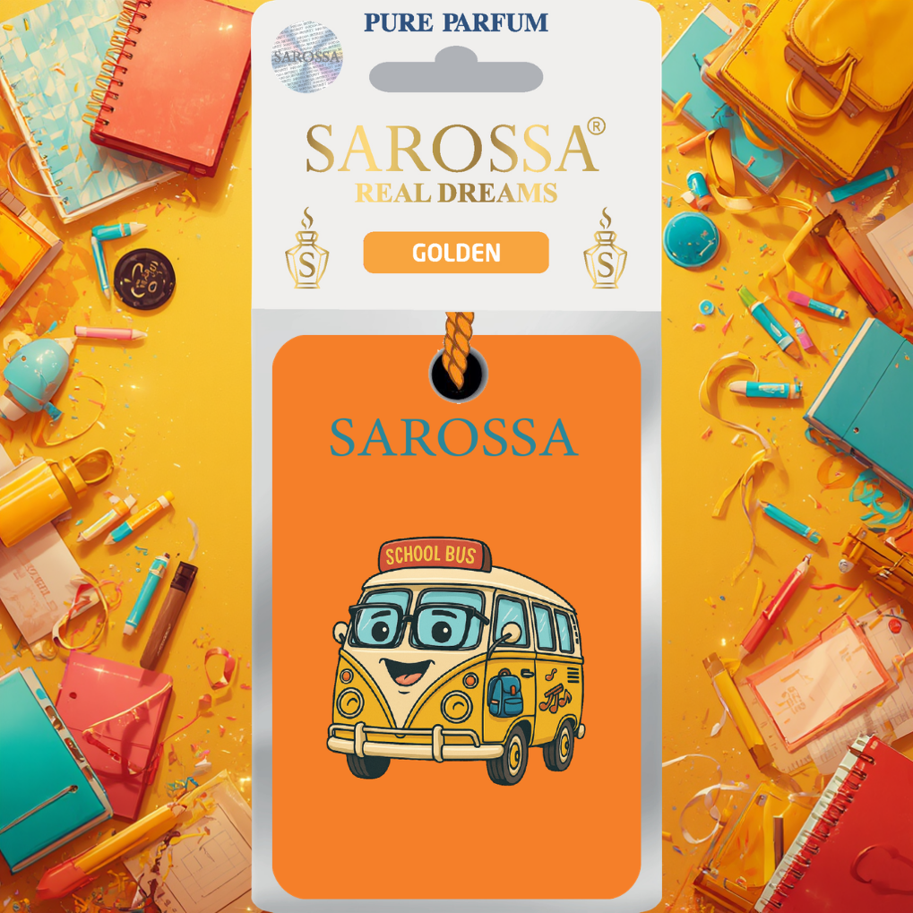 Kağıt Ortam Parfümü, Ortam Hava Temizleyici Ve Tazeleyici 30+ Gün Etkili Arabada Evde Ofiste Golden