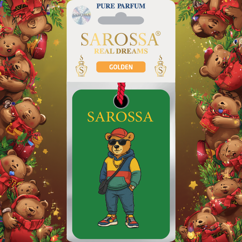 Kağıt Ortam Parfümü, Ortam Hava Temizleyici Ve Tazeleyici 30+ Gün Etkili Arabada Evde Ofiste Golden