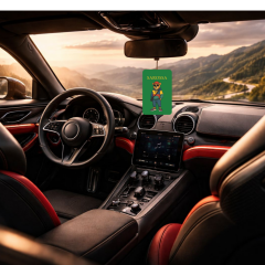 Kağıt Ortam Parfümü, Ortam Hava Temizleyici Ve Tazeleyici 30+ Gün Etkili Arabada Evde Ofiste Golden