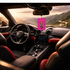 Kağıt Ortam Parfümü, Ortam Hava Temizleyici Ve Tazeleyici 30+ Gün Etkili Arabada Evde Ofiste Golden