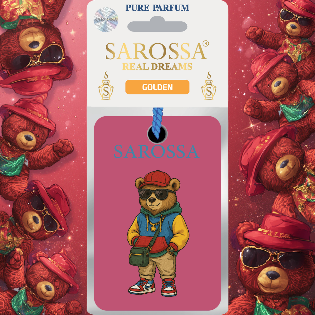 Kağıt Ortam Parfümü, Ortam Hava Temizleyici Ve Tazeleyici 30+ Gün Etkili Arabada Evde Ofiste Golden