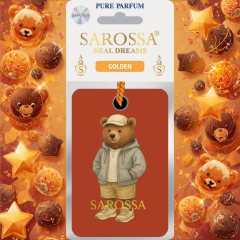 Kağıt Ortam Parfümü, Ortam Hava Temizleyici Ve Tazeleyici 30+ Gün Etkili Arabada Evde Ofiste Golden