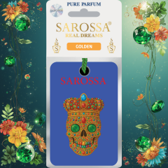 Kağıt Ortam Parfümü, Ortam Hava Temizleyici Ve Tazeleyici 30+ Gün Etkili Arabada Evde Ofiste Golden