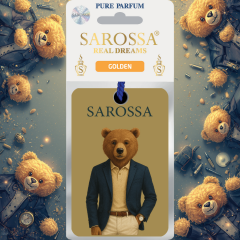 Kağıt Ortam Parfümü, Ortam Hava Temizleyici Ve Tazeleyici 30+ Gün Etkili Arabada Evde Ofiste Golden