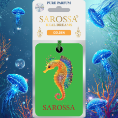 Kağıt Ortam Parfümü, Ortam Hava Temizleyici Ve Tazeleyici 30+ Gün Etkili Arabada Evde Ofiste Golden