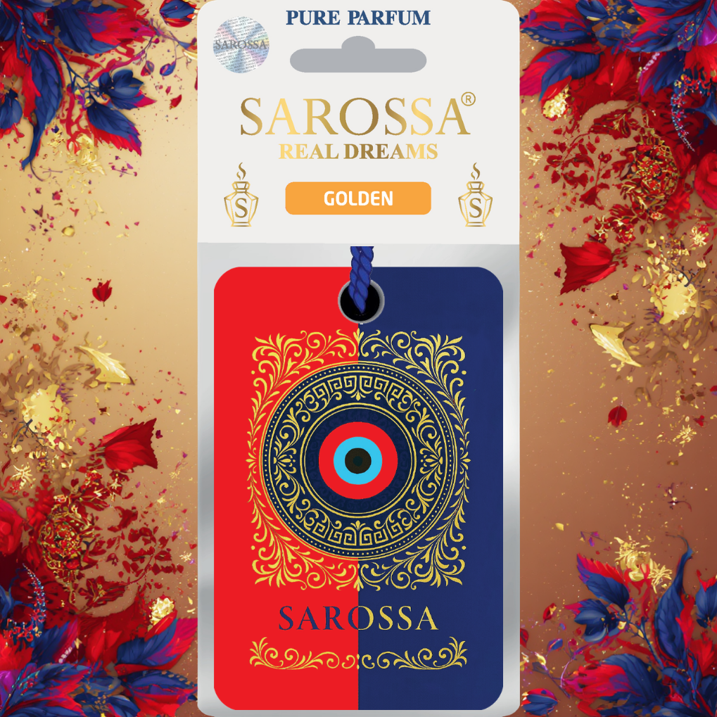 Kağıt Ortam Parfümü, Ortam Hava Temizleyici Ve Tazeleyici 30+ Gün Etkili Arabada Evde Ofiste Golden