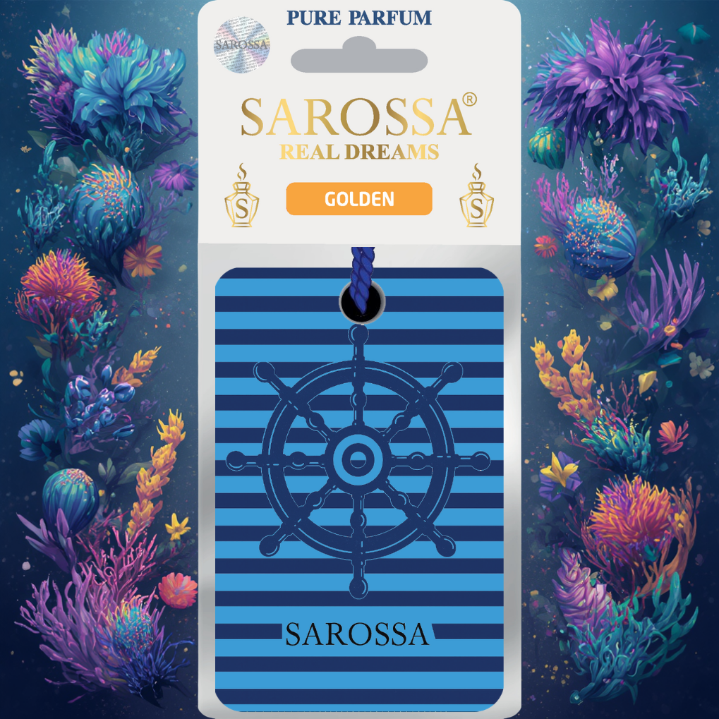 Kağıt Ortam Parfümü, Ortam Hava Temizleyici Ve Tazeleyici 30+ Gün Etkili Arabada Evde Ofiste Golden