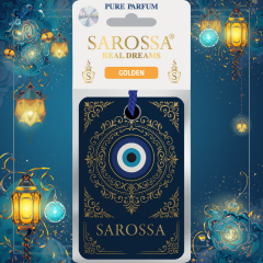 Kağıt Ortam Parfümü, Ortam Hava Temizleyici Ve Tazeleyici 30+ Gün Etkili Arabada Evde Ofiste Golden