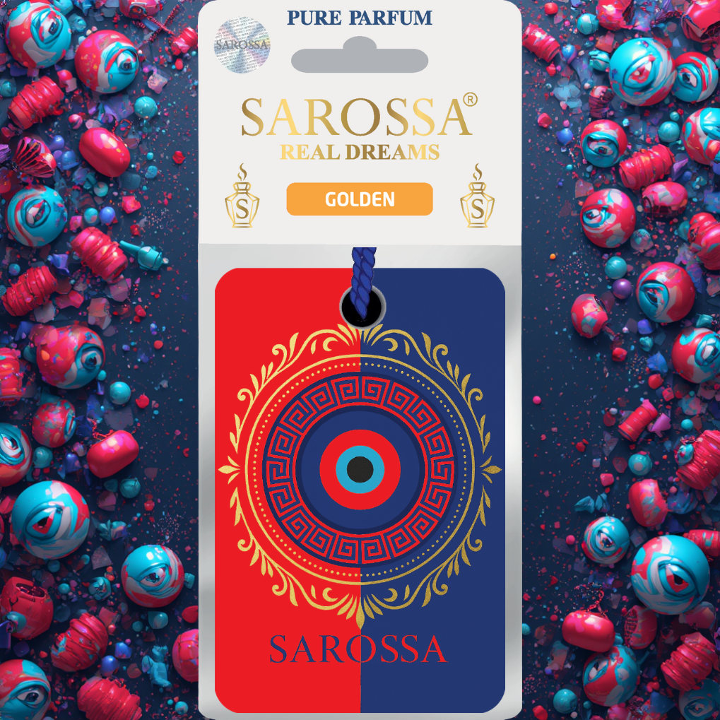 Kağıt Ortam Parfümü, Ortam Hava Temizleyici Ve Tazeleyici 30+ Gün Etkili Arabada Evde Ofiste Golden