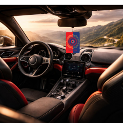 Kağıt Ortam Parfümü, Ortam Hava Temizleyici Ve Tazeleyici 30+ Gün Etkili Arabada Evde Ofiste Golden