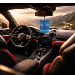 Kağıt Ortam Parfümü, Ortam Hava Temizleyici Ve Tazeleyici 30+ Gün Etkili Arabada Evde Ofiste Golden