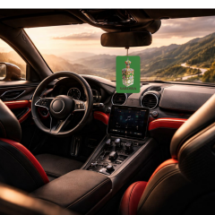 Kağıt Ortam Parfümü, Ortam Hava Temizleyici Ve Tazeleyici 30+ Gün Etkili Arabada Evde Ofiste Golden