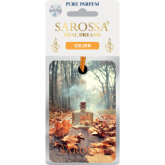 Kağıt Ortam Parfümü, Ortam Hava Temizleyici Ve Tazeleyici 30+ Gün Etkili Arabada Evde Ofiste Golden