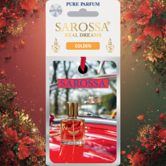 Kağıt Ortam Parfümü, Ortam Hava Temizleyici Ve Tazeleyici 30+ Gün Etkili Arabada Evde Ofiste Golden